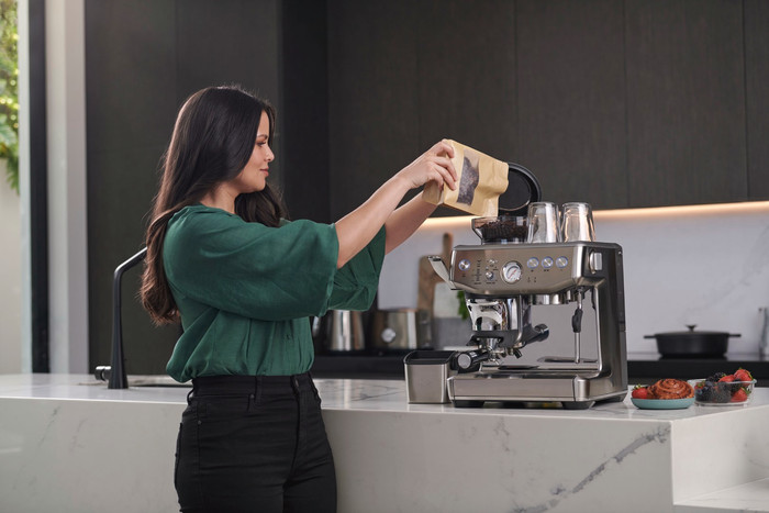Sage Barista Express Impress Brushed Stainless Steel null