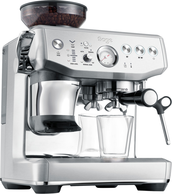 Sage Barista Express Impress Brushed Stainless Steel null