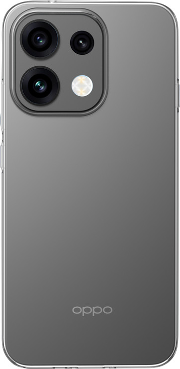 Just in Case Soft Design OPPO Reno16 / Reno16 Pro Back Cover Transparant Main Image