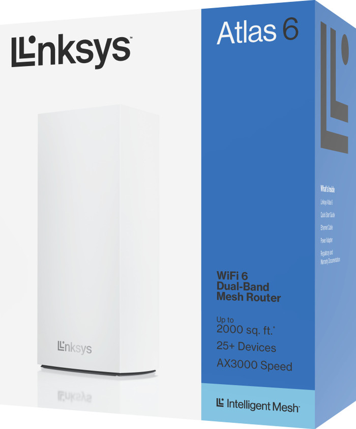 Linksys Atlas 6 AX3000 Mesh 1-pack null