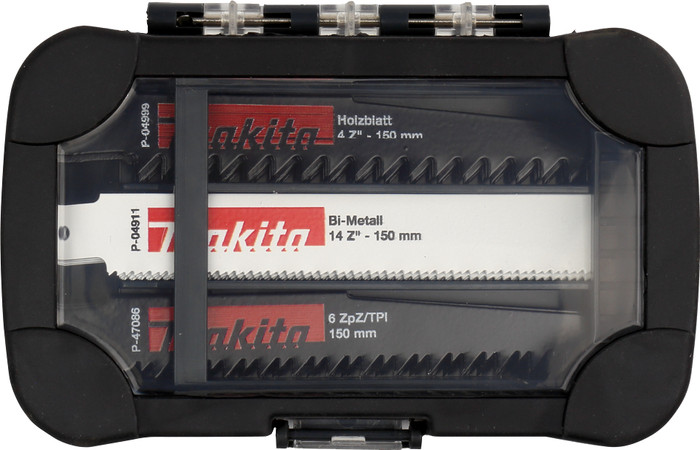Makita 25-delige Reciprozaagbladenset (universeel) P-81262 voorkant