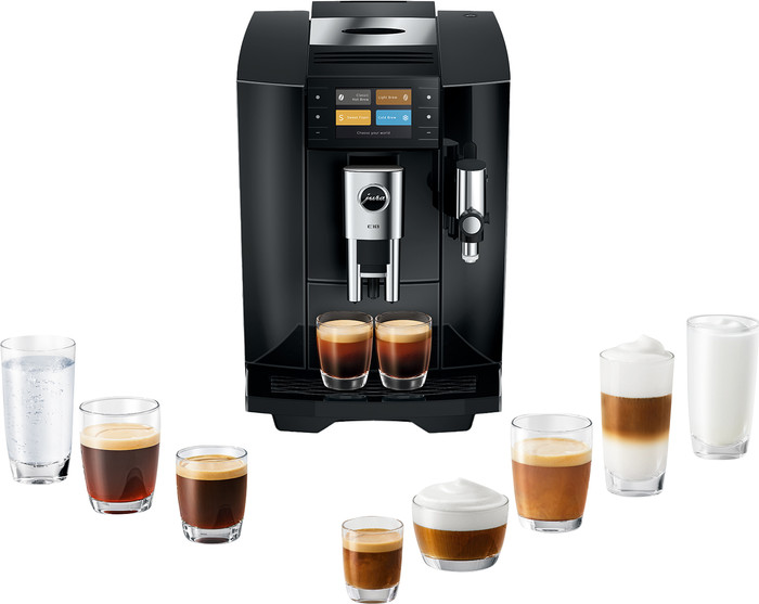 JURA E10 Diamond Black (EA) voorkant