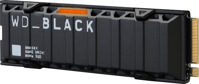 WD Black SN850X 2TB Heatsink NVMe SSD detail