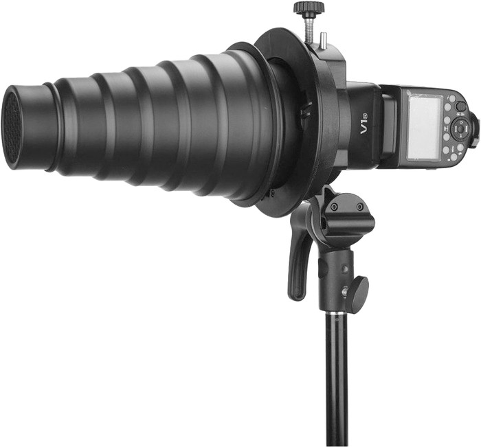 Godox S2-type Bracket Bowens product in use