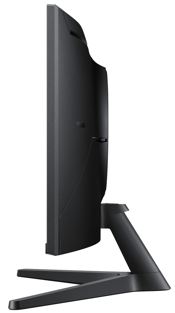 Samsung S55GH LS34H550GAUXEN Curved rechterkant