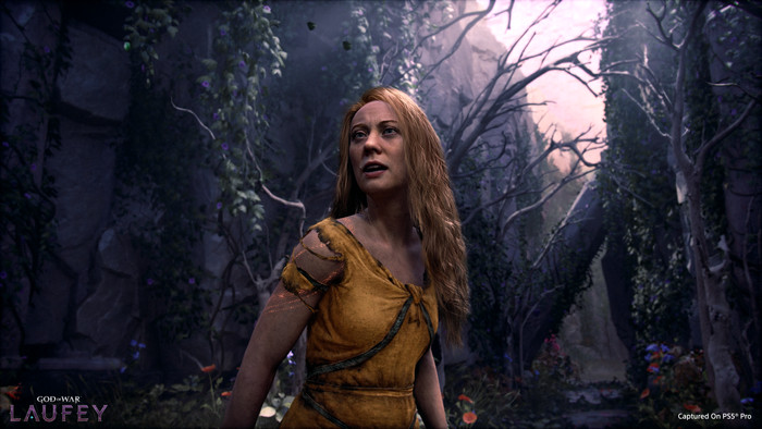 God of War Laufey PS5 product in gebruik