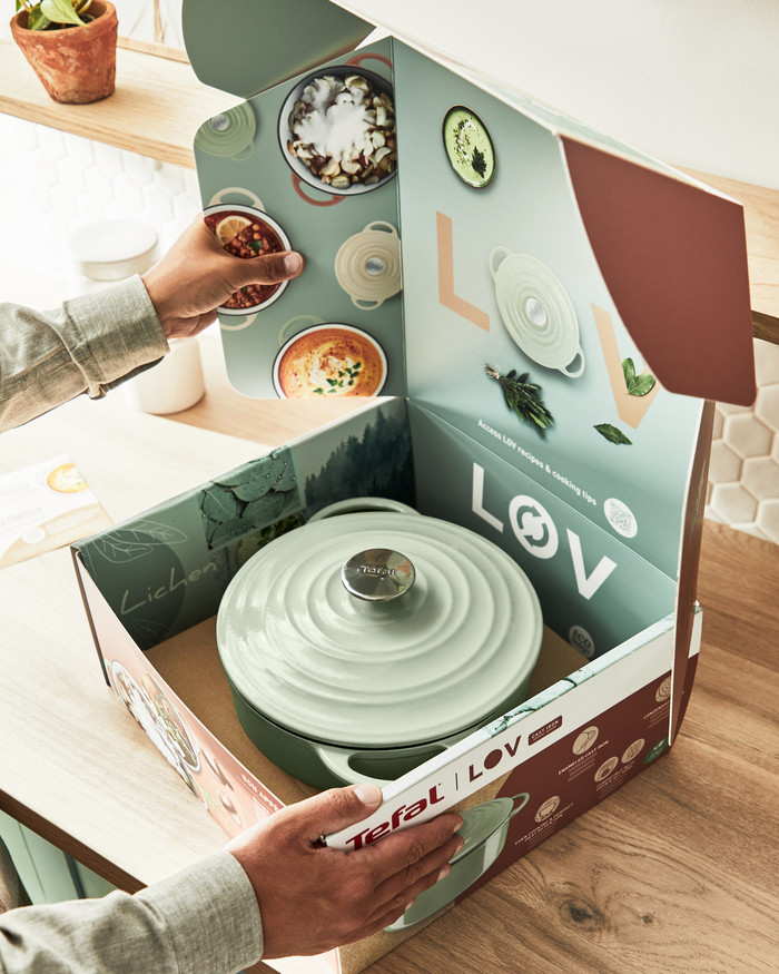 Tefal LOV Lage Braadpan 28 cm Groen null