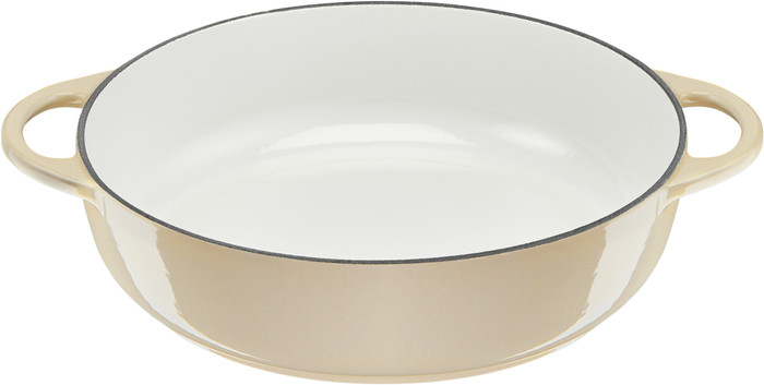 Tefal LOV Low Dutch Oven 28cm Beige front
