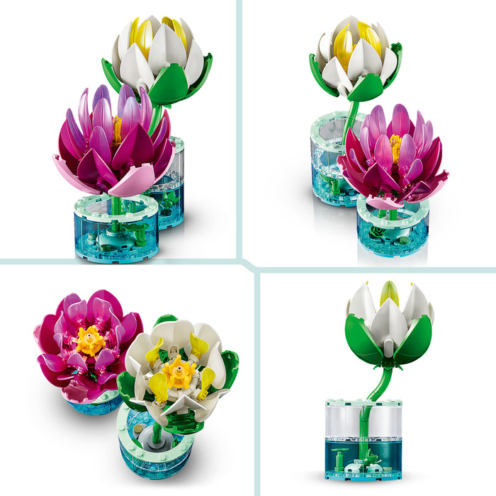 LEGO Botanicals Water Lilies 11511 detail