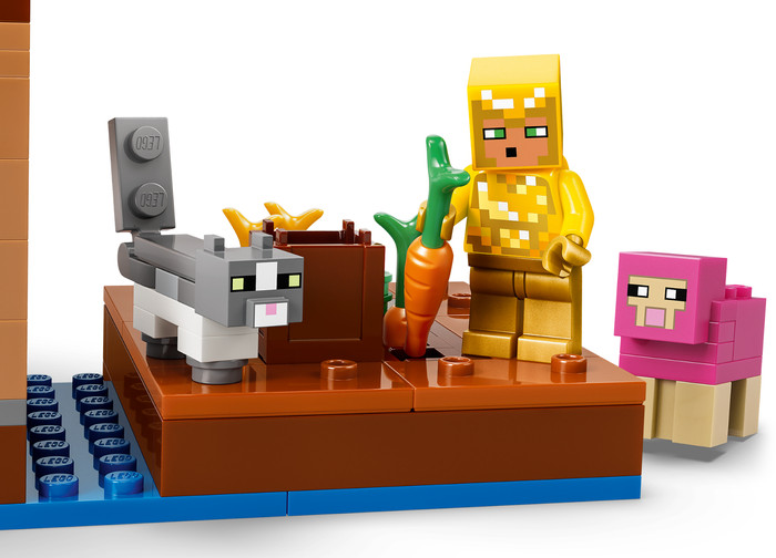 LEGO Minecraft Oproeper Dorpsaanval 21596 detail