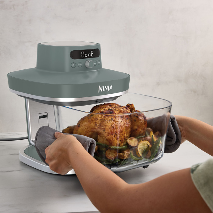 Ninja CRISPi PRO AS101EUGY Groen product in gebruik