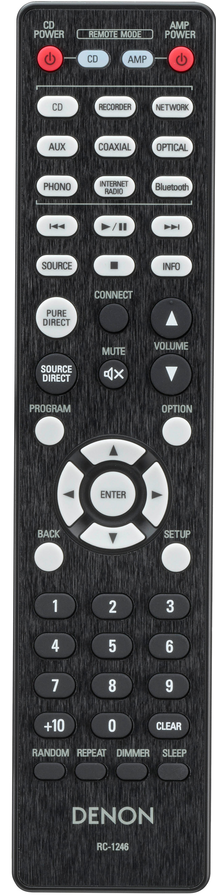 Denon PMA-900HNE Zwart accessoire