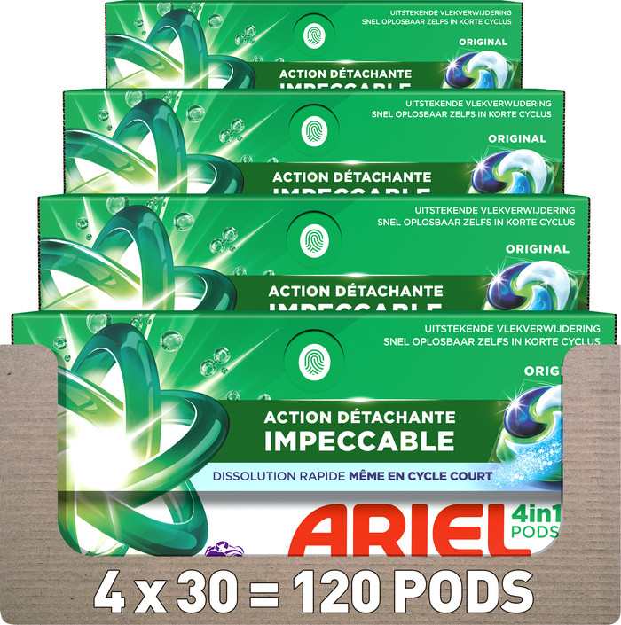 Ariel 4in1 Pods Original - 120 stuks Main Image
