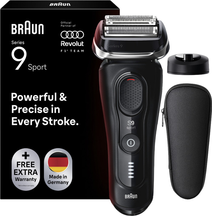 Braun Series 9 Sport 9110s Black packaging