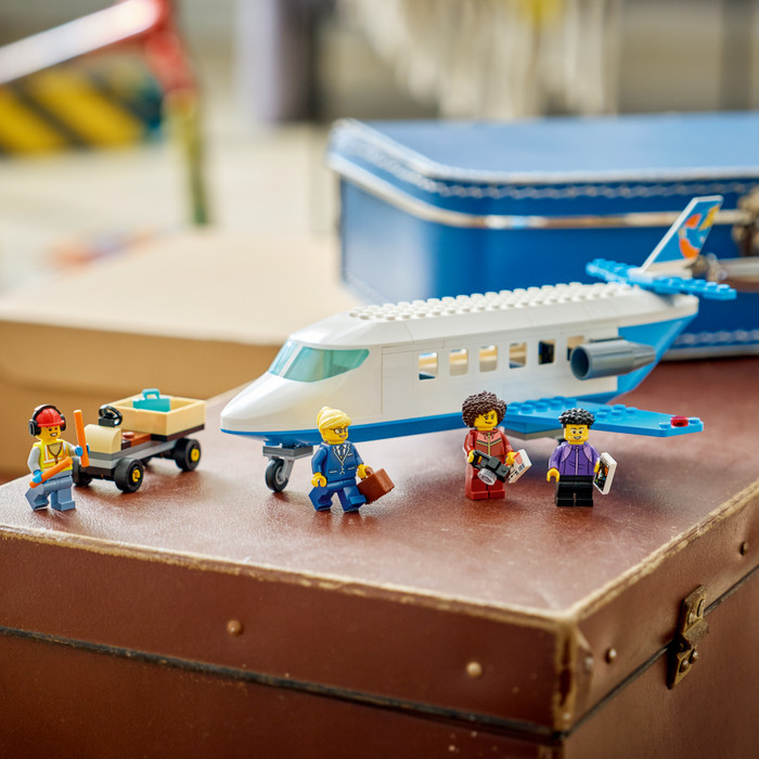 LEGO City Passagierstoestel 60492 product in gebruik