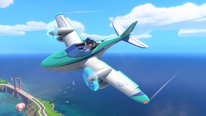 Nintendo Switch 2 + Nintendo Switch Sports Resort product in gebruik