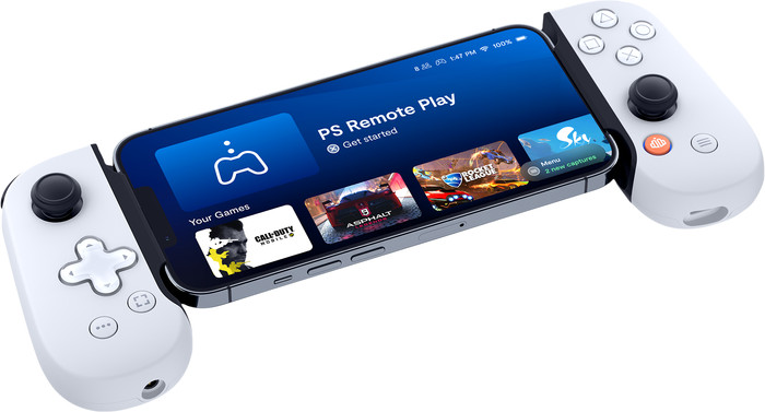 Backbone One Playstation (iOS) product in gebruik