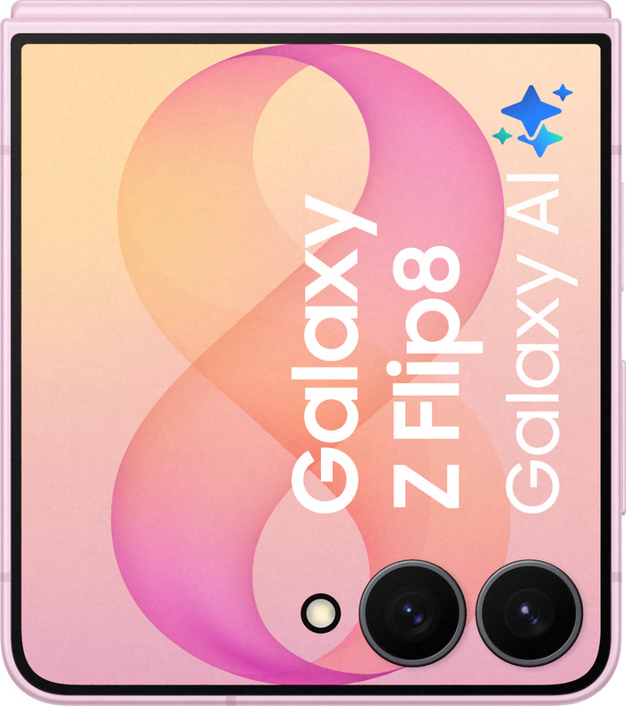 Samsung Galaxy Z Flip 8 256GB Roze 5G voorkant