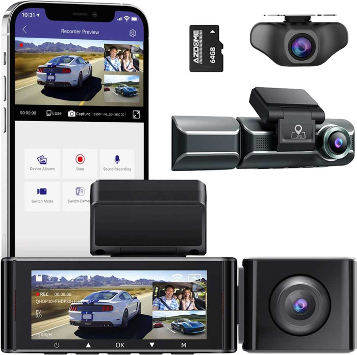 AZDome M770 Pro 3CH accessoire