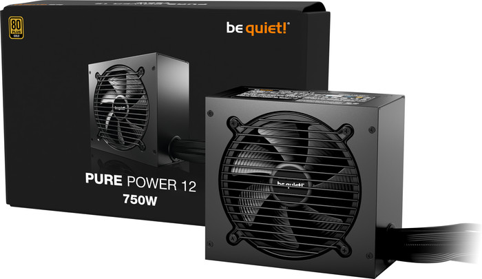 be quiet! PURE POWER 12 750W verpakking