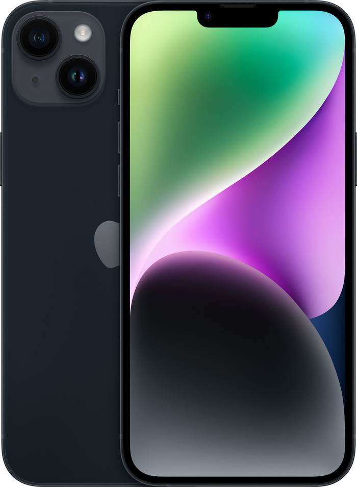 Refurbished iPhone 14 Plus 256GB Zwart (Licht gebruikt) Main Image
