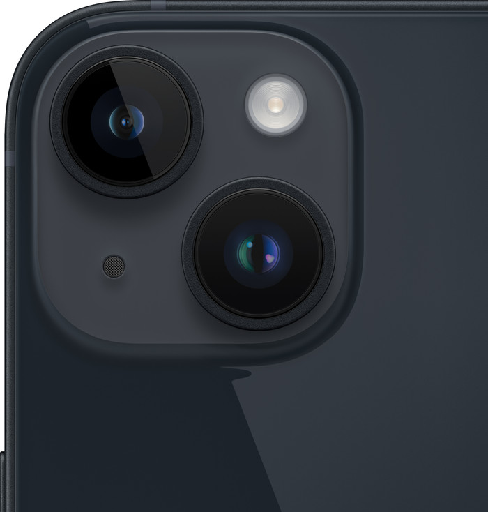 Refurbished iPhone 14 Plus 256GB Zwart (Licht gebruikt) detail