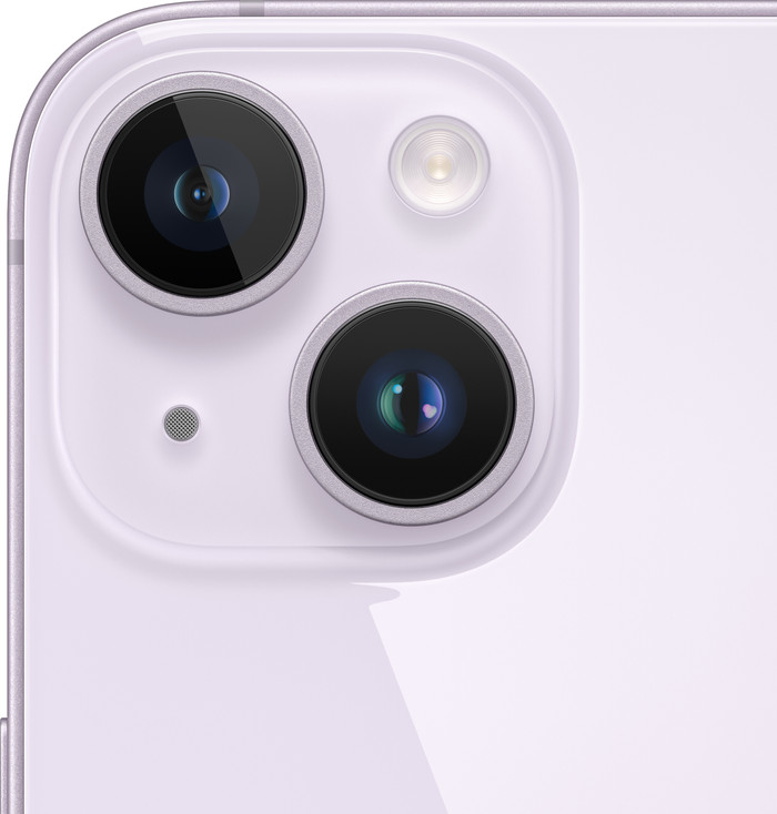 Refurbished iPhone 14 Plus 128GB Paars (Licht gebruikt) detail