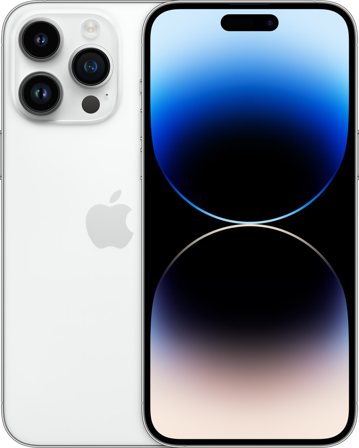 Refurbished iPhone 14 Pro Max 128GB Zilver (Licht gebruikt) Main Image