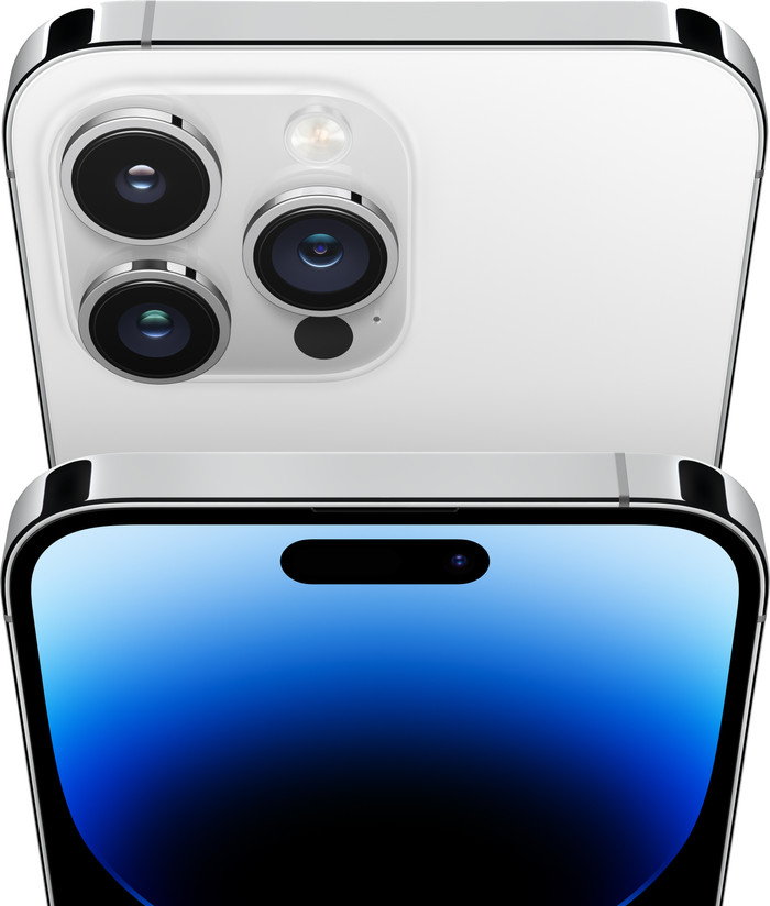 Refurbished iPhone 14 Pro Max 128GB Zilver (Licht gebruikt) visual leverancier