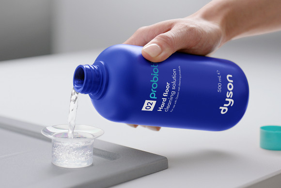 Dyson 02 Probiotic Hard Floor Cleaning Solution product in use