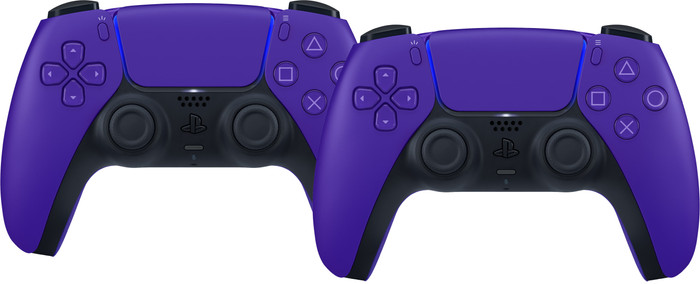 Sony PlayStation 5 DualSense Wireless Controller Galactic Purple Duo Pack Main Image