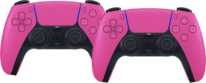 Sony PlayStation 5 DualSense Wireless Controller Nova Pink Duo Pack Main Image