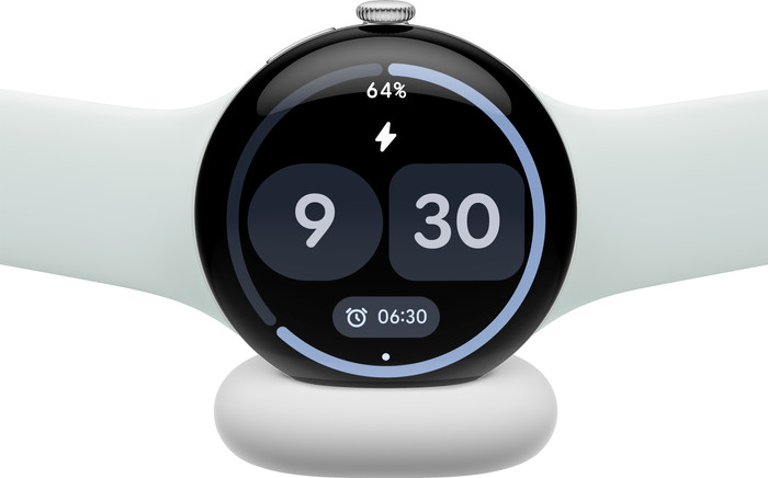 Google Pixel Watch 5 Zilver 41mm voorkant