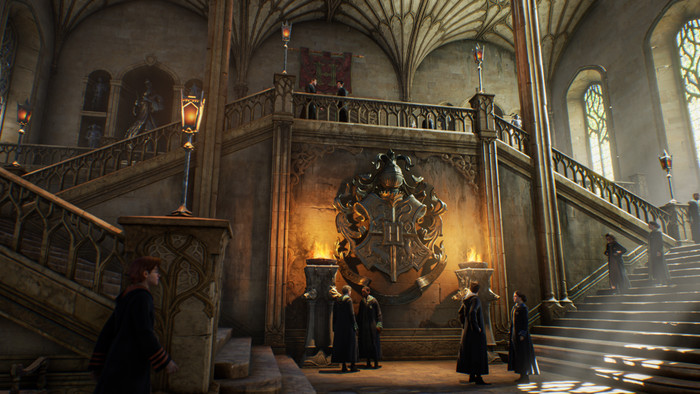 PlayStation 5 Slim Disc Edition + Hogwarts Legacy + Extra Controller Wit product in gebruik