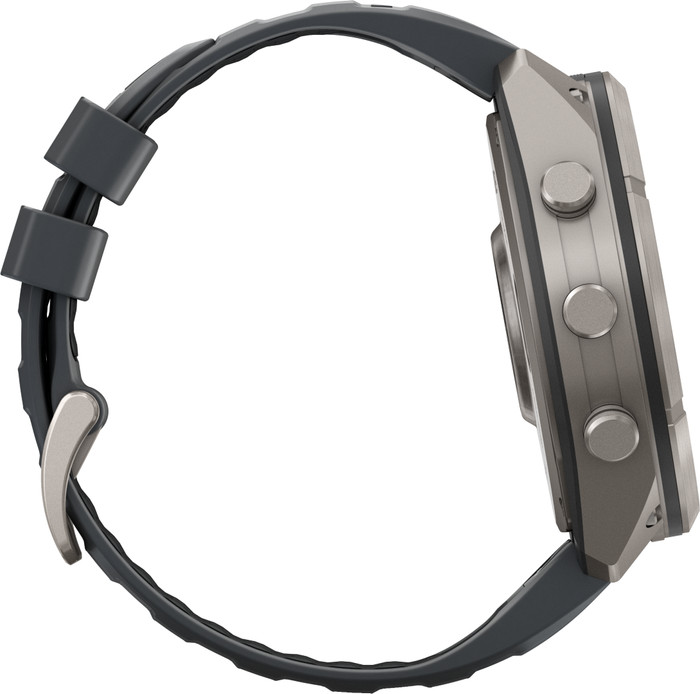 Garmin Fenix 9 Pro Zwart 51mm linkerkant
