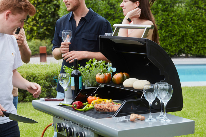Barbecook Spring 3002 product in gebruik
