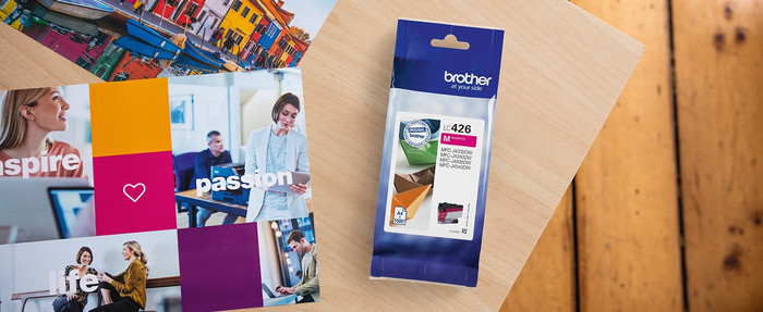 Brother LC-426 Cartridge Combo Pack product in gebruik