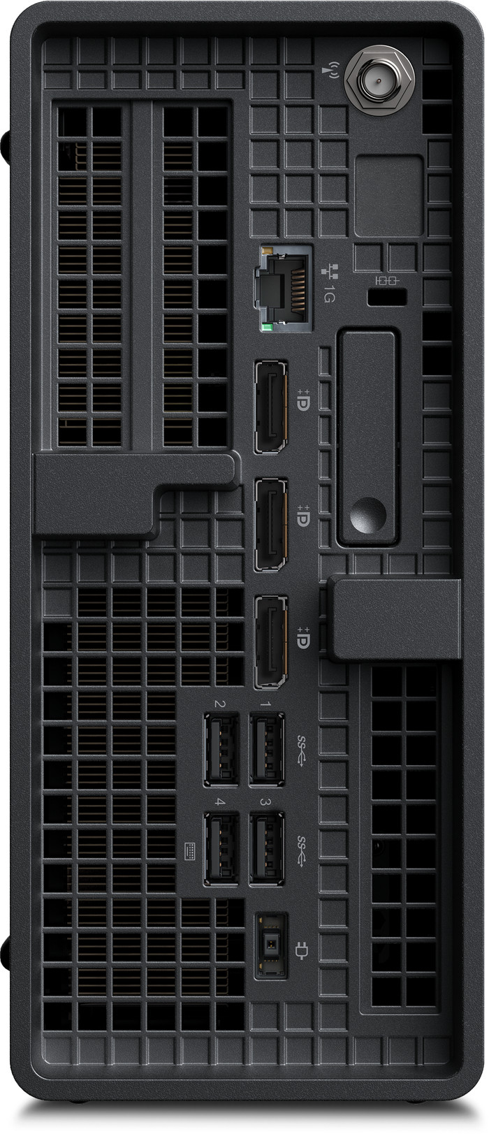 Lenovo ThinkStation P3 Ultra SFF Gen 2 - 30J5007PBF achterkant