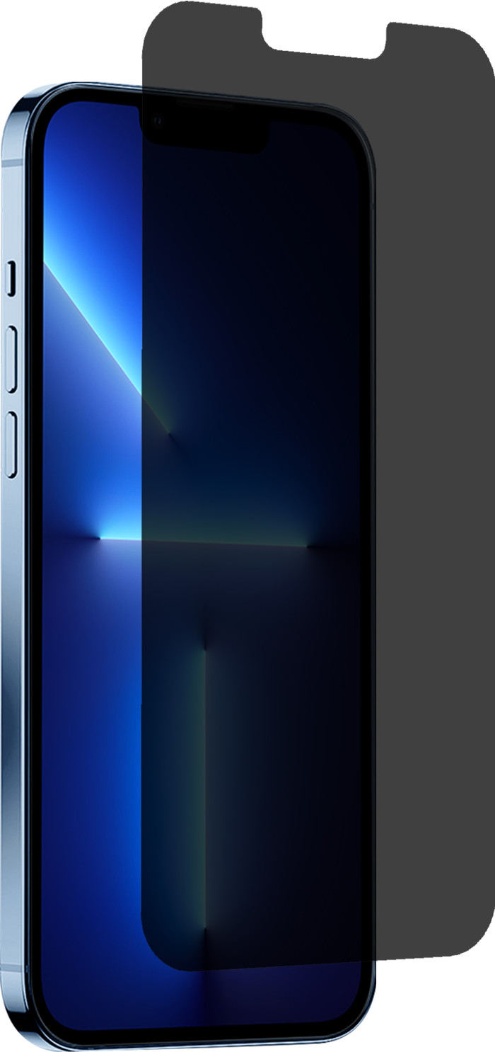 BlueBuilt Apple iPhone 14 / 13 / 13 Pro Privacy Filter Screenprotector Glas linkerkant