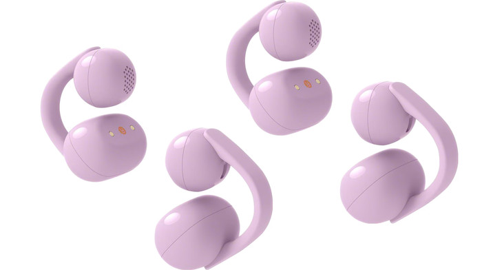 Sony Linkbuds Clip Paars Duo Pack Main Image