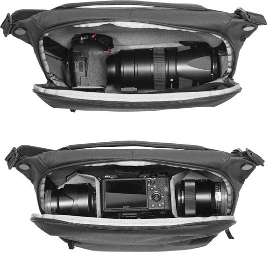 Peak Design Everyday Sling 10L v3 Black binnenkant