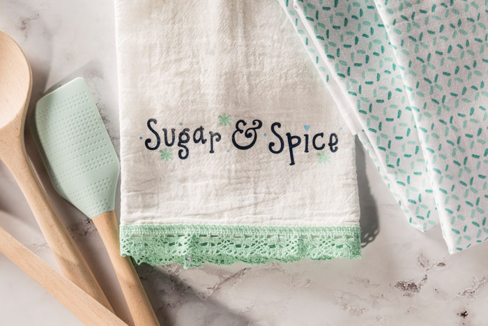 Cricut Joy Smart Iron-On White 14x60cm product in use