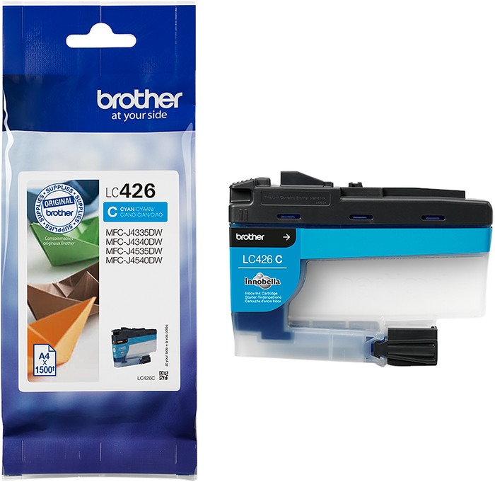 Brother LC-426 Cartridge Cyaan voorkant