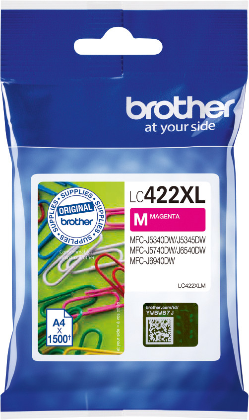 Brother LC-422XL Cartridge Magenta Main Image