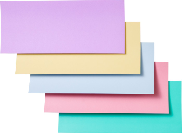 Cricut Joy Smart Sticker Cardstock 14x33cm Pastel 10-Pack null