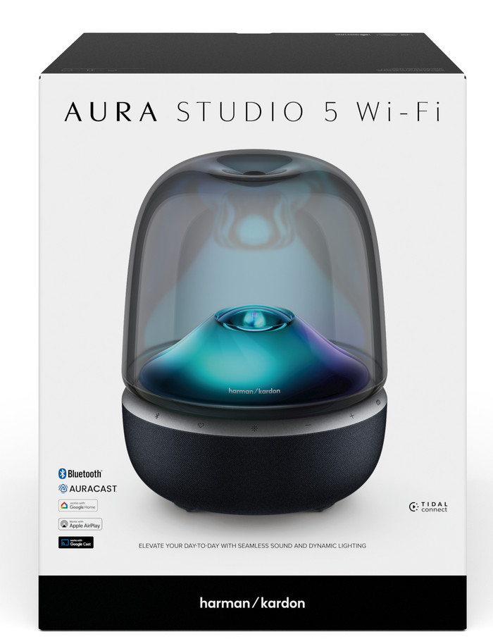 Harman Kardon Aura Studio 5 Wifi Zwart verpakking