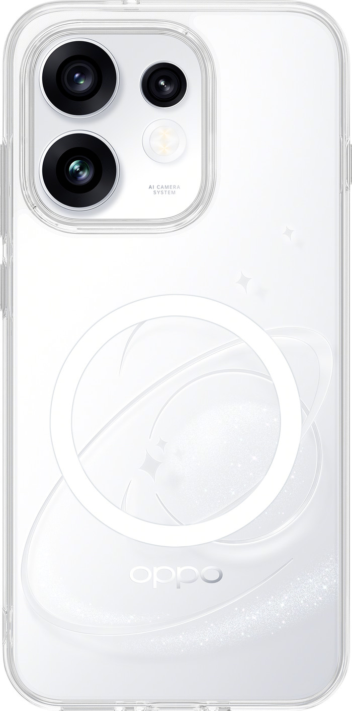 OPPO Reno16 / Reno16 Pro Back Cover met Magneet Transparant Main Image