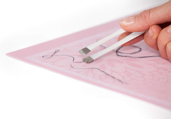 Cricut Brayer en Verwijderset product in gebruik