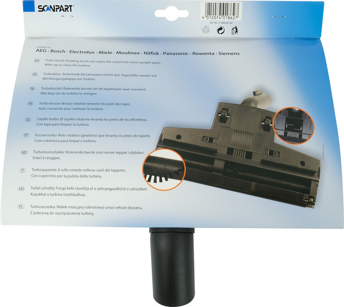 Scanpart Turbo brush packaging