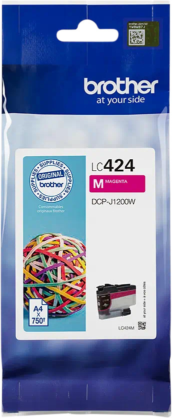 Brother LC-424 Cartridge Magenta Main Image